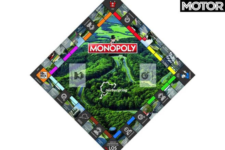 Nurburgring Monopoly Set Board Jpg