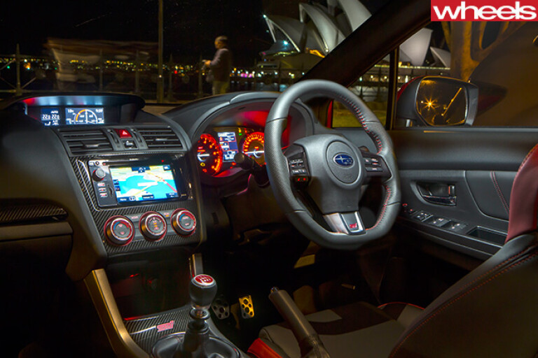 Subaru -WRX-STi -interior