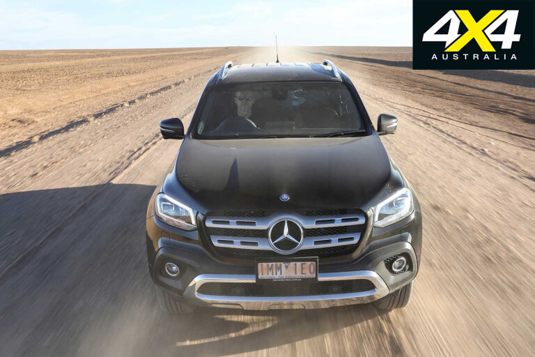 Outback Comparison Mercedes Benz X 250 D Front Nose Jpg