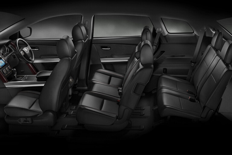 Seven Seat SUV black interior