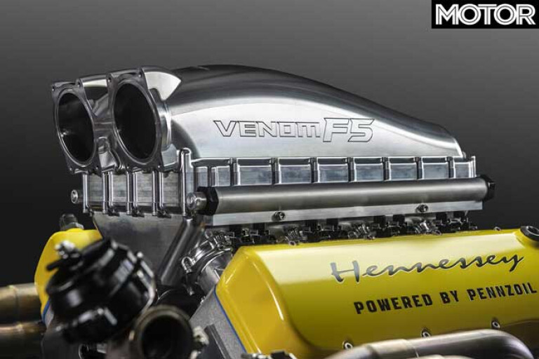 Hennessey Venom F 5 V 8 Engine Intake Jpg