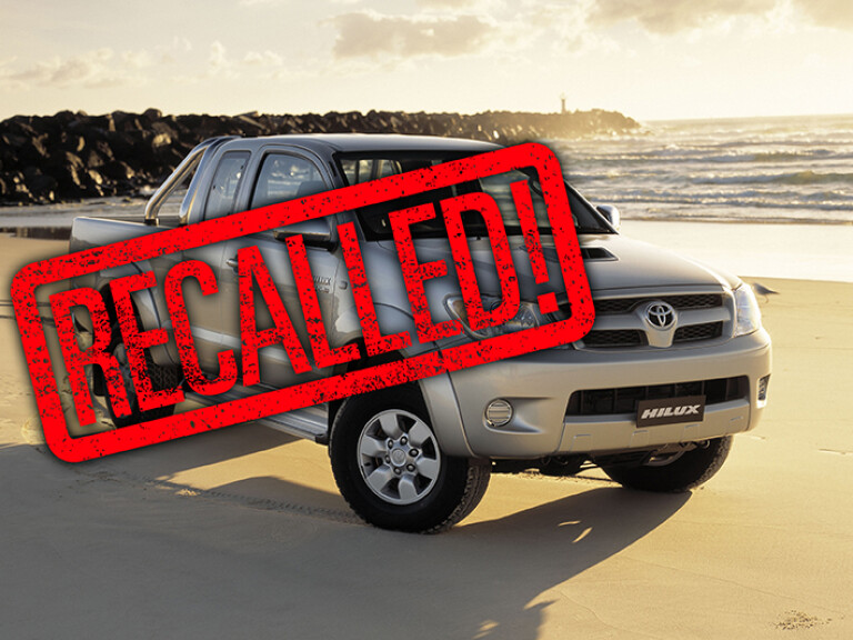 Toyota HiLux recalled