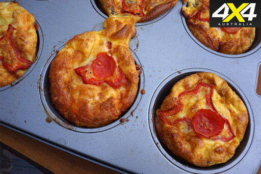 Simple Egg Muffins in cooking tray