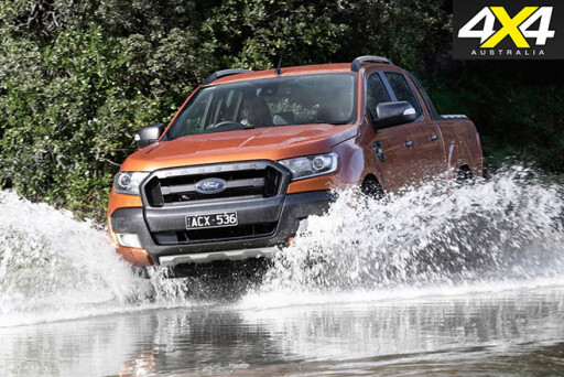 Ford -Ranger -Wildtrak -water