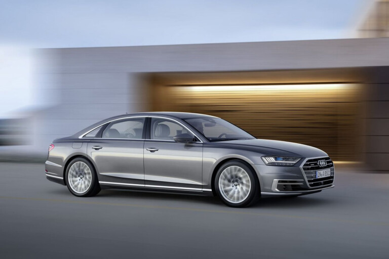 2018 Audi A8 revealed at Barcelona Summit