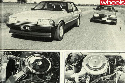 Ford -Falcon -vs -Holden -Commodore -1982