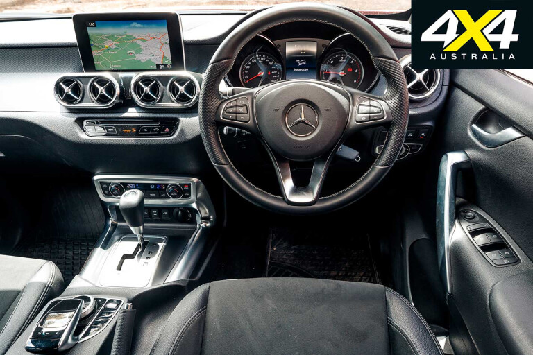 Mercedes Benz X 250 D Progressive Interior Jpg