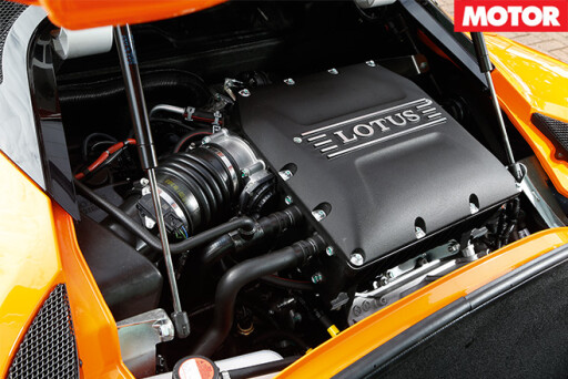 Lotus Evora 400 engine