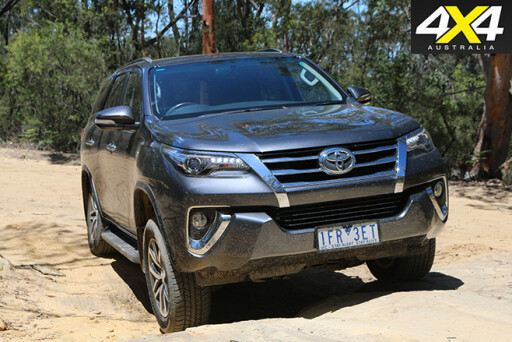 Toyota fortuner crusade -front