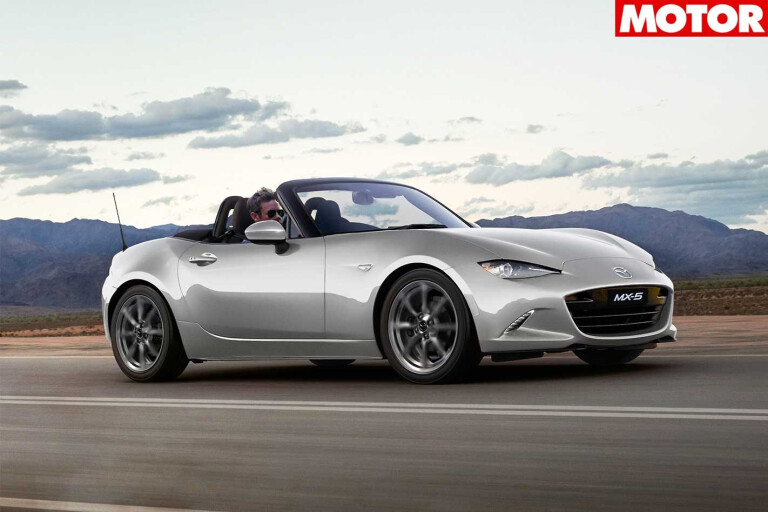 Mazda MX5 receives updated features