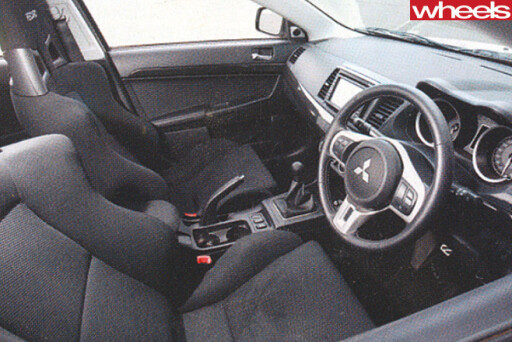 Mitsubishi -Lancer -Evolution -X-interior