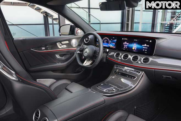 Mercedes-AMG E53 facelift interior