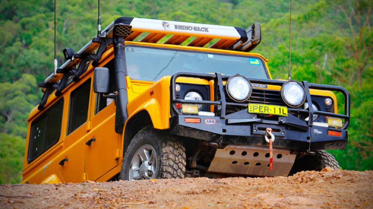 Modified Land Rover Defender 110