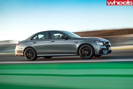 Mercedes -AMG-E63-driving -side