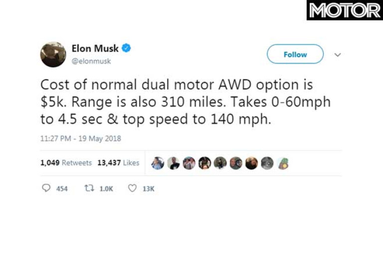 Tesla Model 3 Performance Version Revealed Tweet 3 Jpg