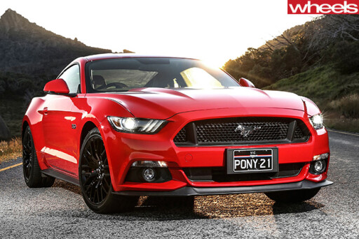 Ford -Mustang -front