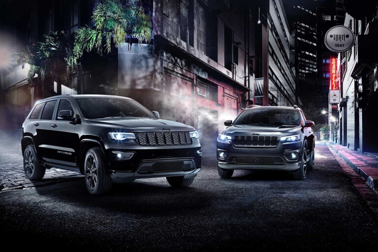 Jeep Cherokee and Grand Cherokee Night Eagle package