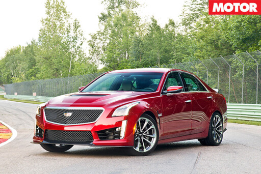 Cadillac CTS-V front side