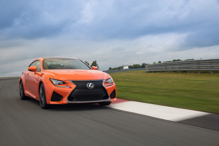 Lexus RC F first drive review test