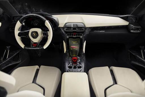 2011 Lamborghini Urus concept interior