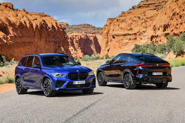 2020 BMW X5 M X6 M Competition revealed