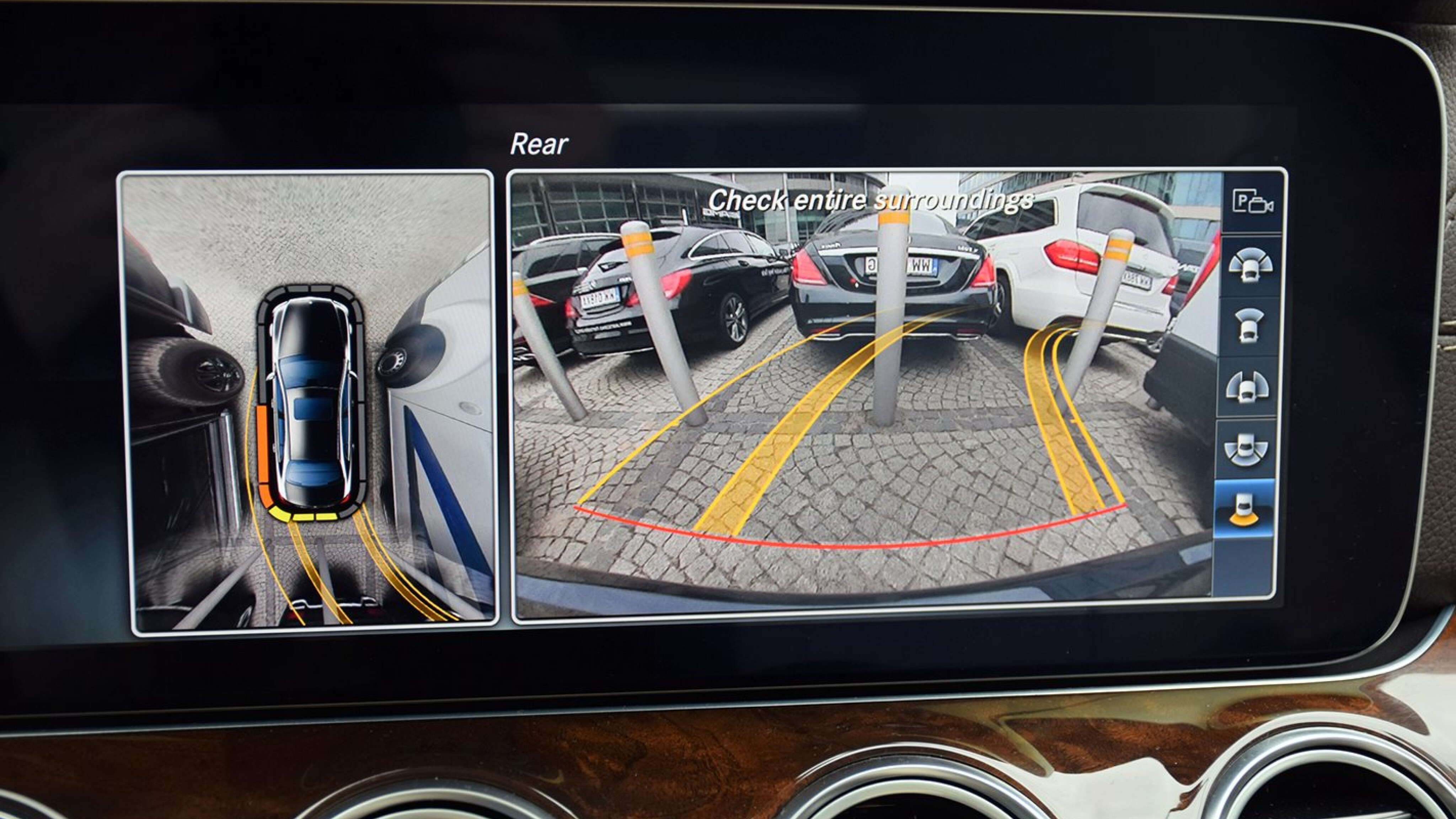 360-degree parking monitors explained
