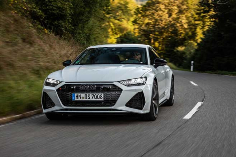 Audi RS 7 First Drive Review Handling Jpg