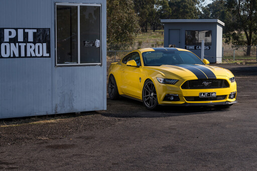 2017 Corsa Specialised Vehicles Mustang GT yellow
