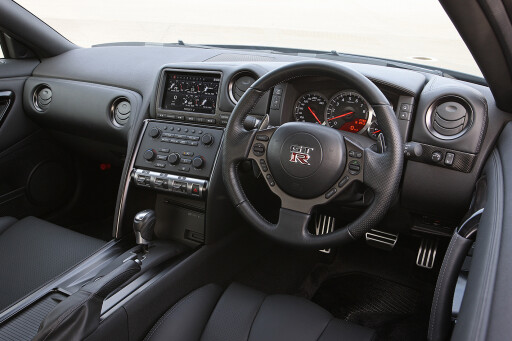 Nissan R35 GT-R Spec-V interior