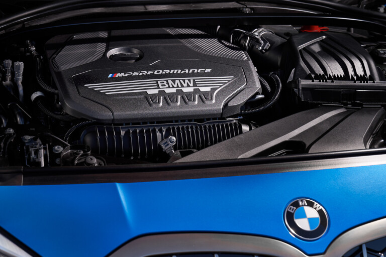 2019 BMW M135i xDrive engine