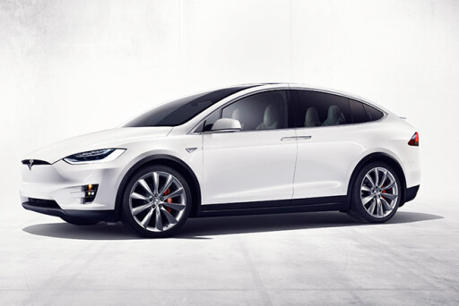 Tesla model x front