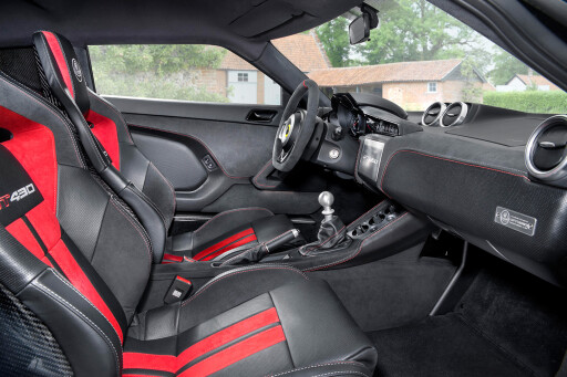 Lotus Evora GT430 Sport interior