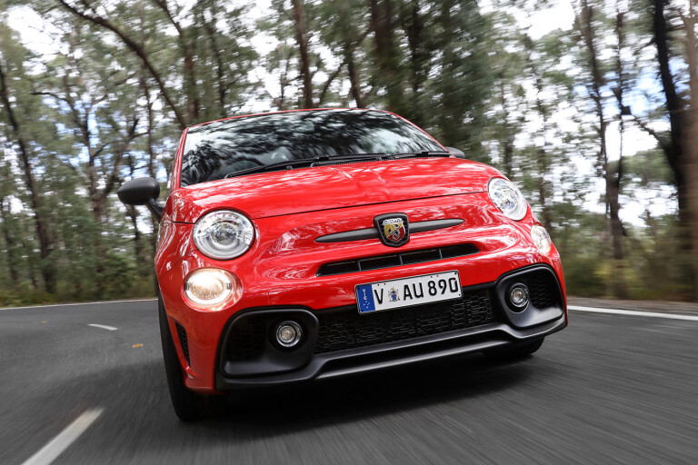 2018 Abarth 595 Front Action Jpg