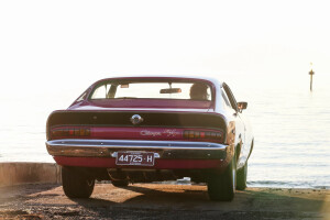 IT might looking like a mildy-modified R/T Valiant Charger, but Georgio Lafazanis’s Magenta Mopar has lived one hell of a life