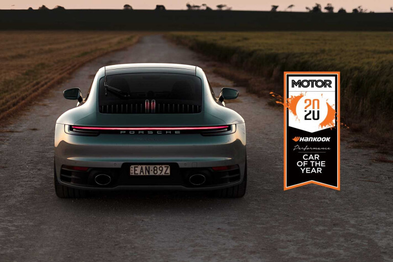 Porsche 911 Carrera S Performance Car of the Year 2020 results