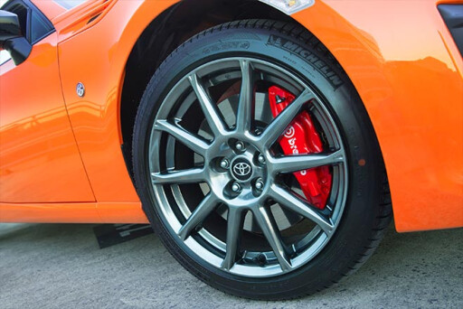 Limited edition Toyota 86 brakes