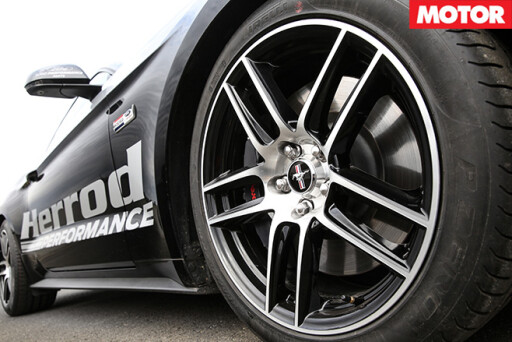 Herrod Performance Ford Mustang side wheels