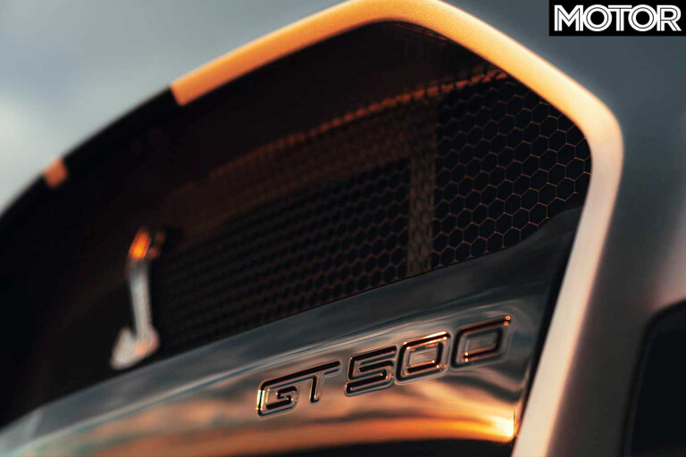 2020 Ford Mustang Shelby GT 500 Front Grille Detail Jpg