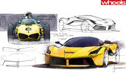 Ferrari -sketches