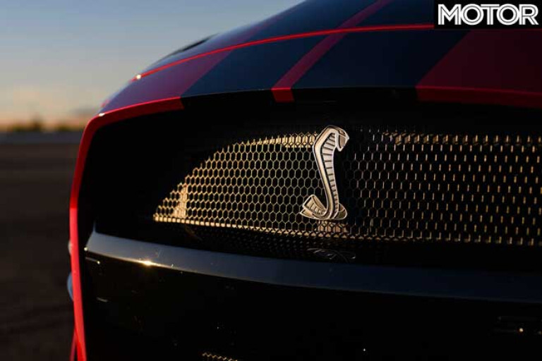2020 Ford Mustang Shelby GT 500 Front Grille Badge Jpg