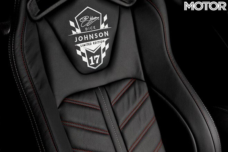 Mustang Dick Johnson Limited Edition seat