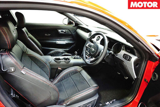Ford Mustang Allan Moffat Edition interior