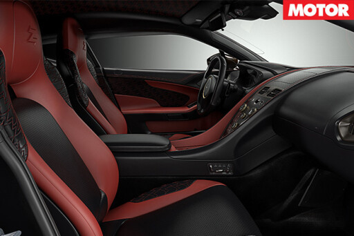 Aston -Martin Vanquish Zagato Concept interior