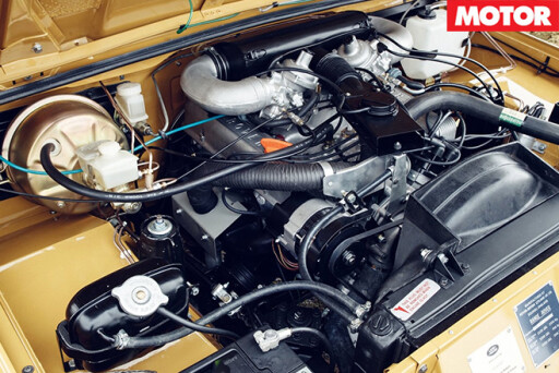 1978 Range Rover engine