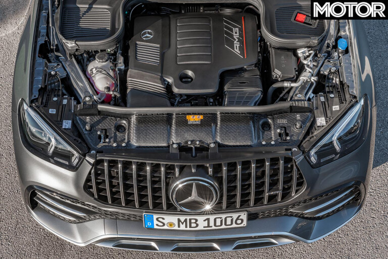 Mercedes-AMG GLE53 engine bay
