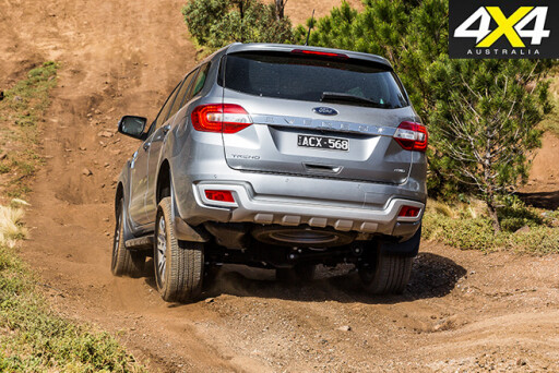Ford everest trend dirt rear