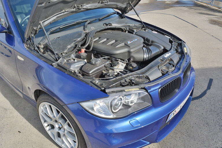 V8 powered BMW 1 Series engine