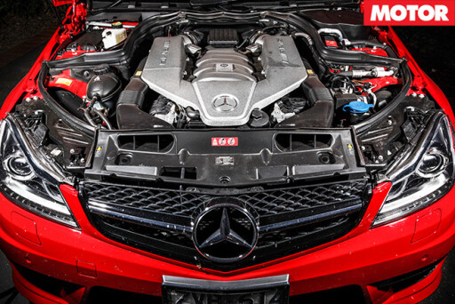 Mercedes -C63-507-Estate -engine