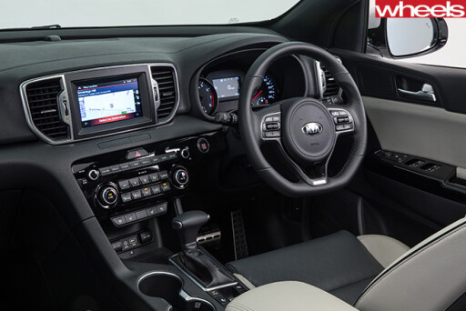 Kia -Sportage -Platinum -interior