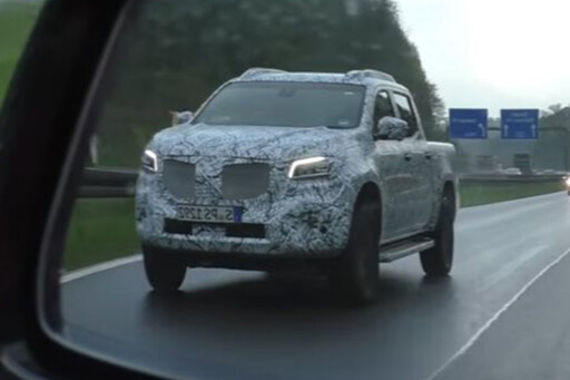 Mercedes Benz X Class Ute PRODUCTION TESTING